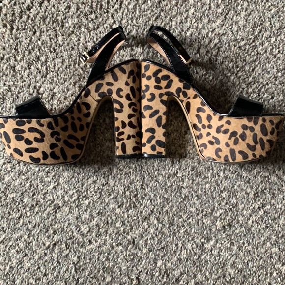 Steven Madden Shazzam Leather Pony Hair Platform - Picture 3 of 14